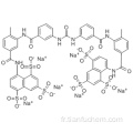 Acide 1,3,5-naphtalène-sulfonique, 8,8 &#39;- [carbonylbis [imino-3,1-phénylènecarbonylimino (4-méthyl-3,1-phénylène) carbonylimino]] bis-, sel de sodium (1: 6) CAS 129- 46-4